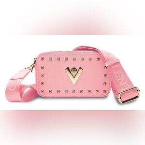 Valentino Pink Studded Crossbody Bag
